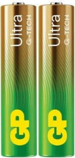 Gp Ultra G-Tech Alkáli Aaa Mikró Elem (Lr03)B Fóliás 2db B1910,Gp24Au-S2