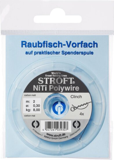 Stroft NiTi Polywire drót előke 2m 0,30mm