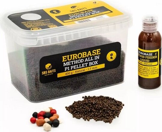 SBS Eurobase Method All In P1 Pellet Box (Hideg Vízre) 400g - Strawberry Jam