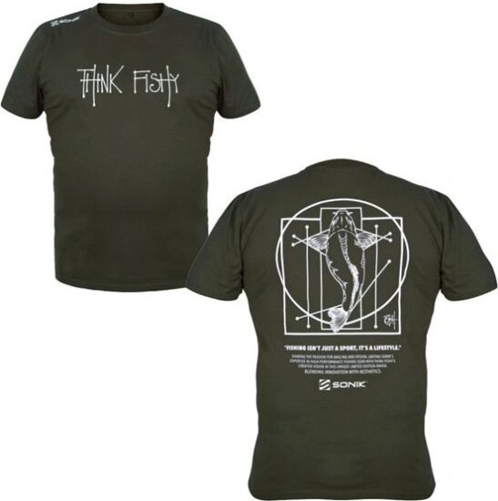 Sonik T-Shirt L By Think Fishy Art Póló
