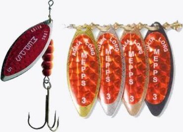 MEPPS Aglia Long Redbow Fekete #4 17g