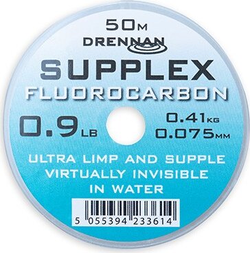 Drennan Supplex Fluorocarbon 3,3lb 0,15mm