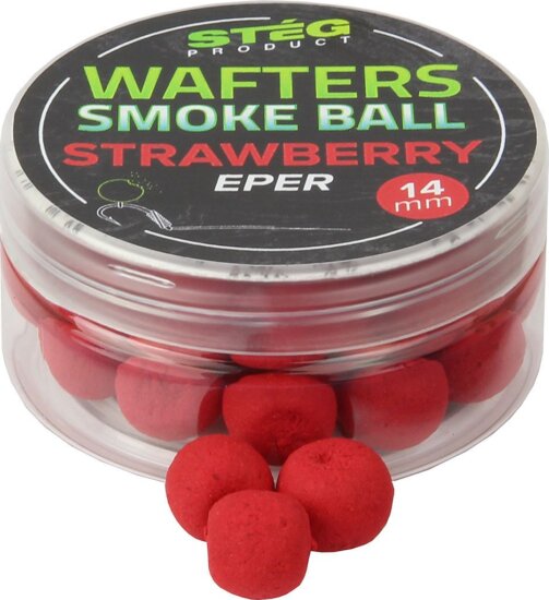 Stég Wafters Smoke Ball 14mm 40g - eper