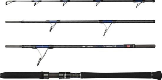 PENN Overseas XT II Popping 8ft2 100lb 4pcs pergető horgászbot