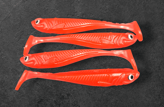 Alpha Tackle Avci Fluo piros / 9cm