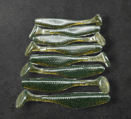 Alpha Tackle Paddleworm Motoroil / 7cm / 1db