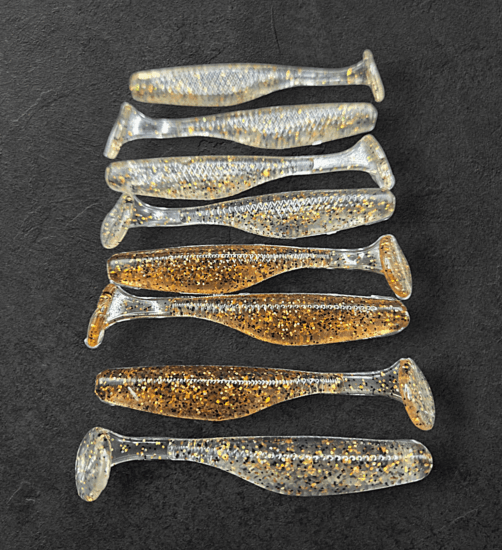 Alpha Tackle Paddleworm Crystal / 7cm / 1db