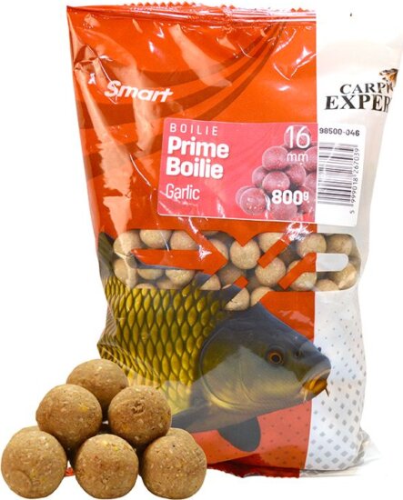 Carp Expert Smart Prime Boilie 800g Garlic 16mm