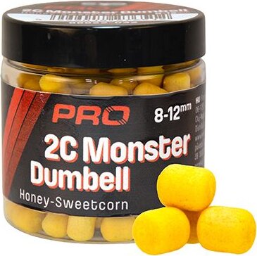 Carp Expert Pro 2C Monster Dumbell 50g Strawberry-Halibut 8X10mm