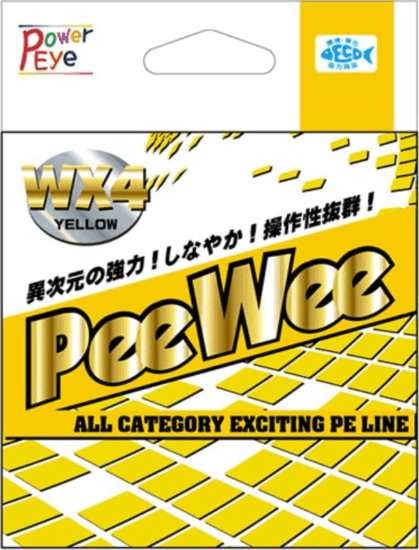 PeeWee yellow 150m PE1.5