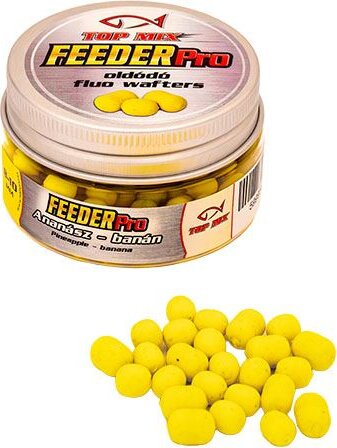 TOP MIX Feeder PRO Oldódó Fluo Wafters - Ananász, Banán