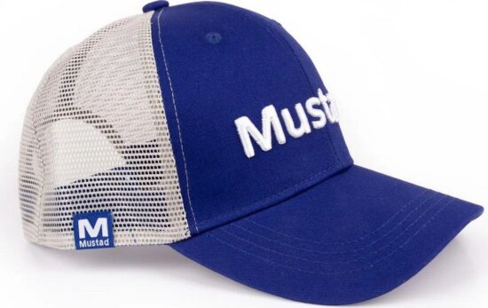Mustad Blue Trucker Cap - Embroidery - 114
