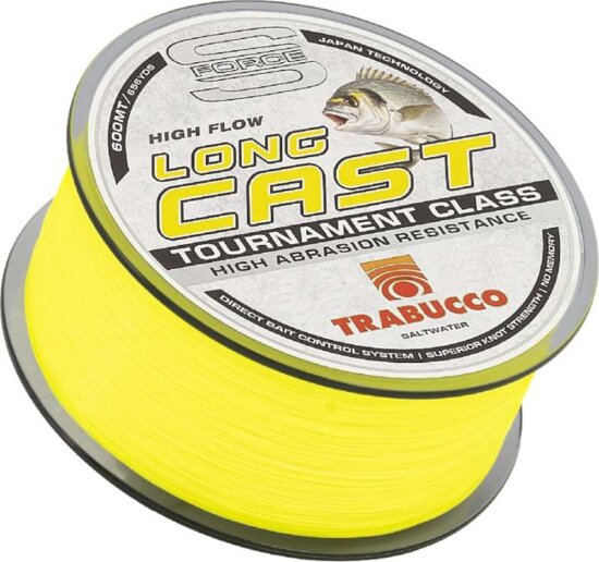 Trabucco S-Force Long Cast UV 600m 0,25mm, monofil zsinór