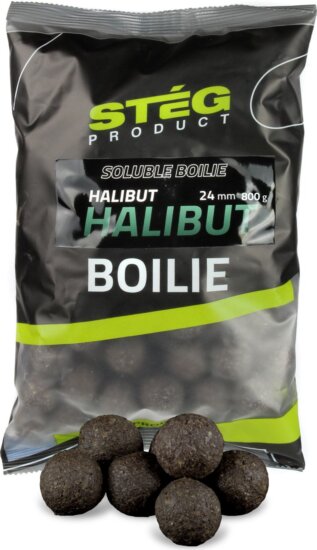 Stég Soluble Boilie 24mm 800g Halibut
