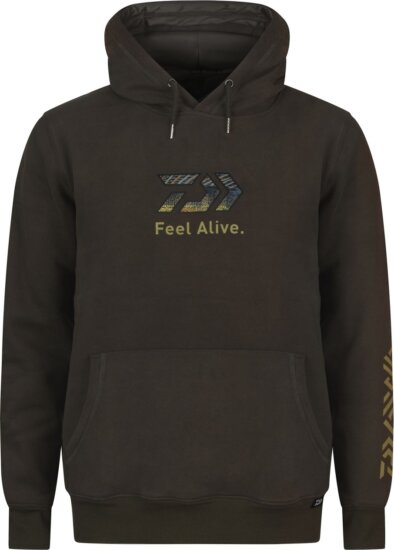 Daiwa D-Vec Hoodie Zander (dark olive, #XL)