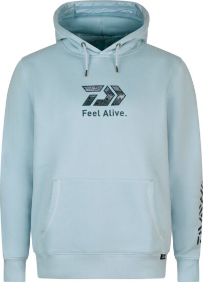 Daiwa D-Vec Hoodie Trout (light blue, #2XL)