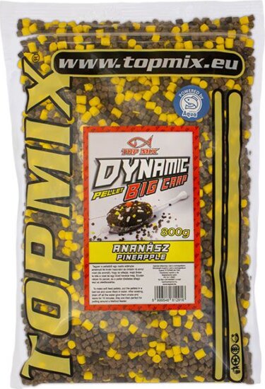 TOP MIX Dynamic BIG Carp etető pellet, Ananász