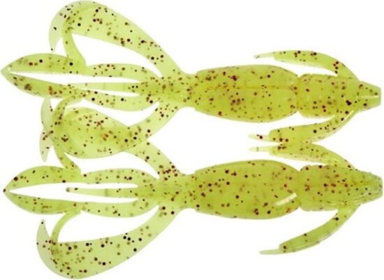 Keitech Crazy Flapper 2" - #PAL01 Chartreuse Red Flake
