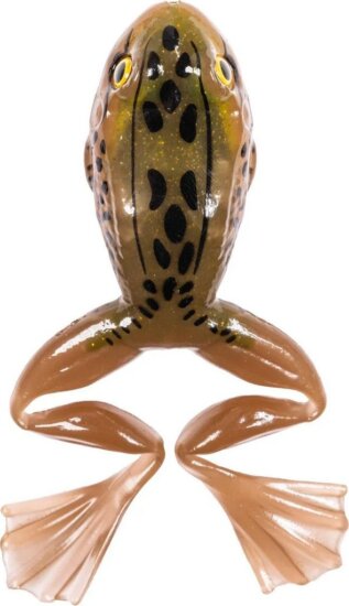 Livetarget 2" Freestyle Frog 2.0 Tan / Brown 50 mm Floating