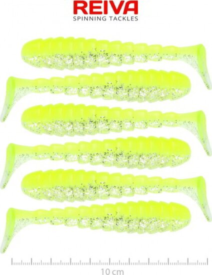 Reiva Stream Shad 10cm 6db/cs