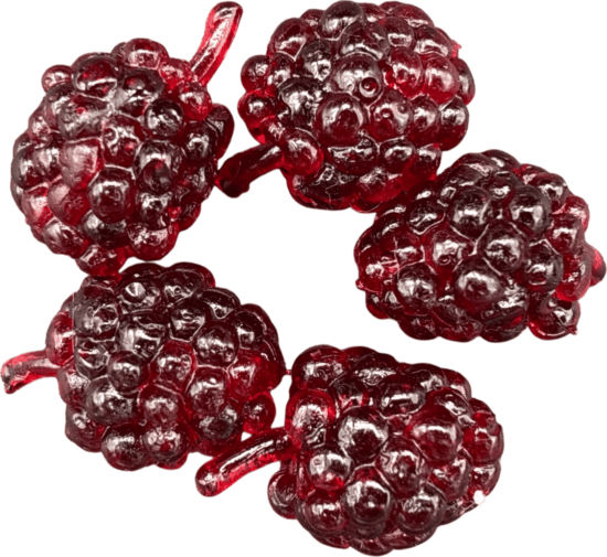 FISHUP Berry 0.6" (5pcs.), #505 - Morello