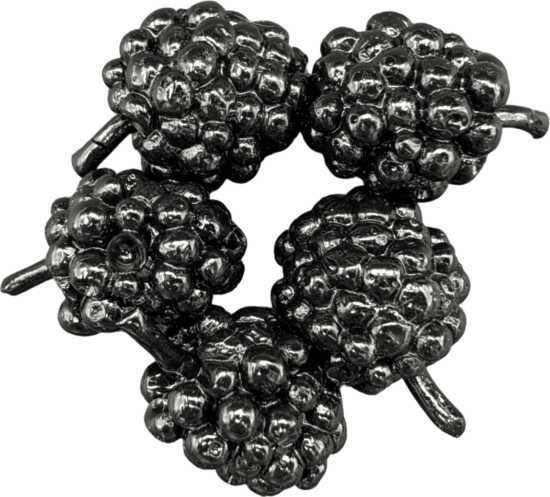 FISHUP Berry 0.6" (5pcs.), #101 - Black