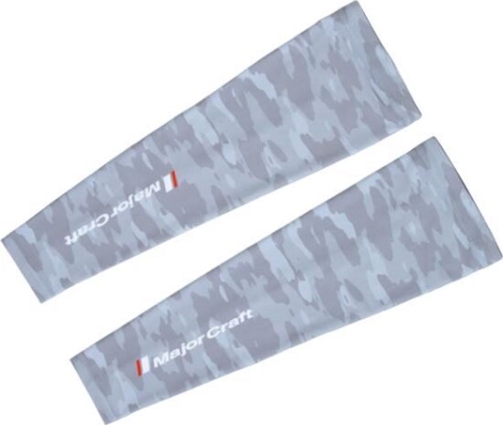 Major Craft Uv-Cut Arm Sleeve Nyári Uv Karvédő S-M Light Gray Camo