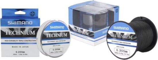 Shimano Technium A Mono 1250m 0.285mm 7.5kg Grey