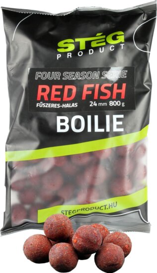 Stég Four Season Serie Boilie 24mm 800g Red Fish