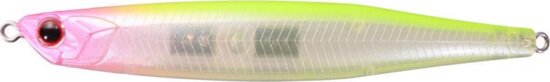 O.S.P Osp Bent Minnow 76F 76mm 4.3g P74 Pink Head/Chartreuse