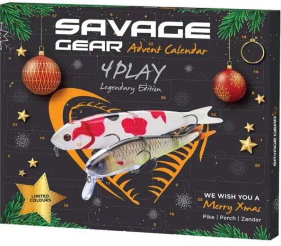 Savage Gear Advent Calendar 4Play 2026 - Adventi Kalendárium