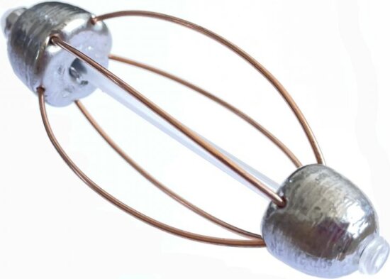 Natúr Rövid 5 Bordás Távdobó Kosár 60g