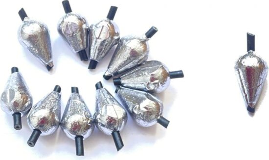 Műanyag Betétes Cseppólom 6g