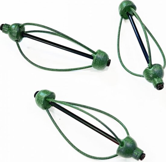 Etetőkosár 3 Bordás Szinter-Zöld 30g