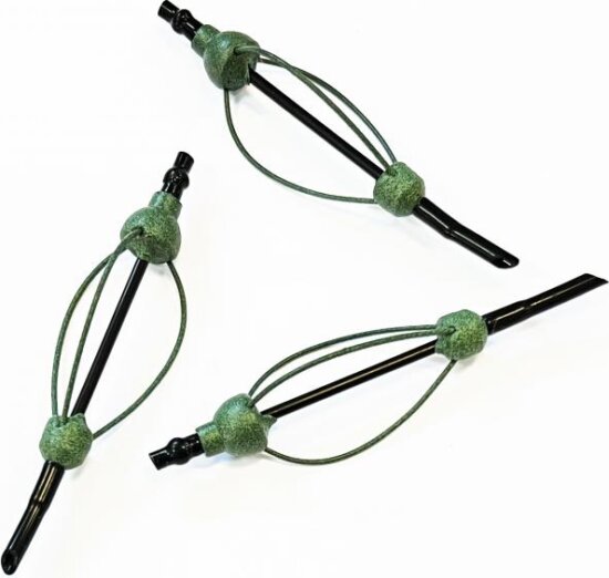 Etetőkosár 3 Bordás Rövid Szinter-Zöld 40g