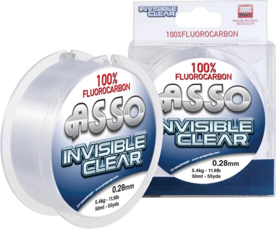 Asso Invisible Clear FLUOROCARBON 50m 0,50