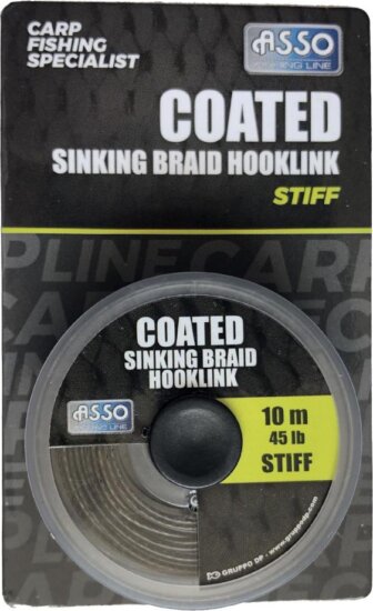 Asso Classic Sinking Braid Stiff 10m 45lbs