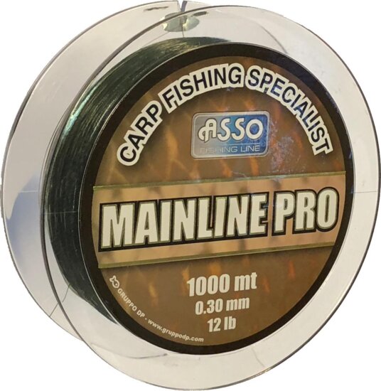 Asso Carp Mainline Pro 1000m 0,35 S.Zöld