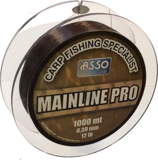 Asso Carp Mainline Pro 1000m 0,35 Barna