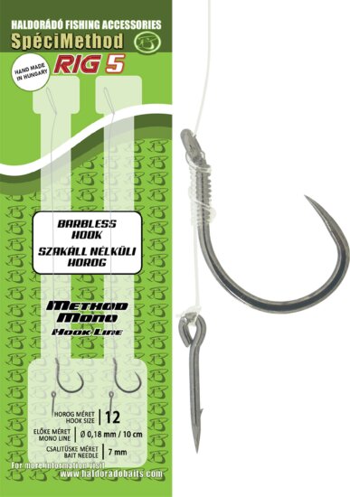 Haldorádó SpéciMethod Rig5 Mono 7mm / 12 barbless