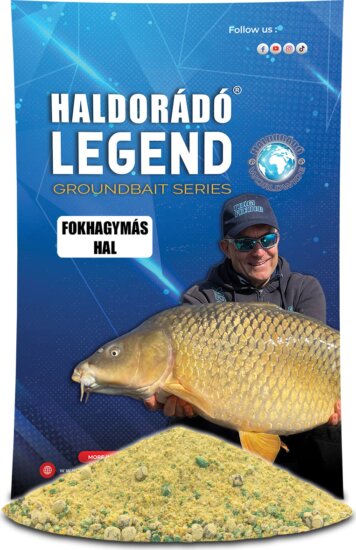 Haldorádó LEGEND Groundbait - Fokhagymás Hal