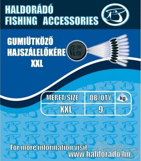 Haldorádó Gumiütköző hajszálelőkére - XXL