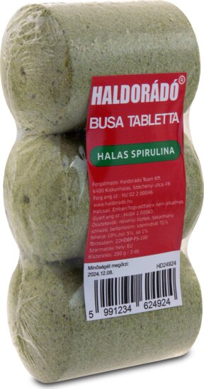 Haldorádó Busa tabletta - Halas spirulina