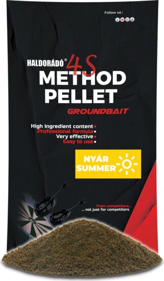 Haldorádó 4S Method Pellet Groundbait - Nyár