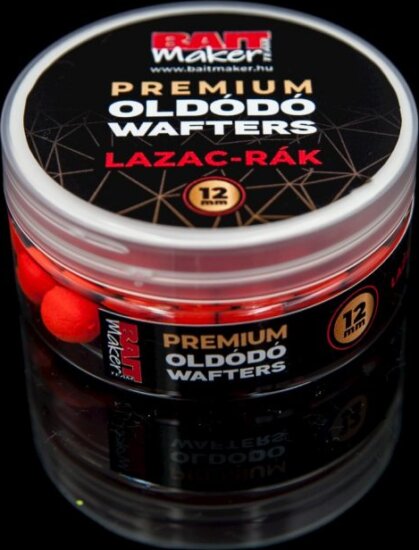 Bait Maker Premium Oldódó Wafters 12mm Lazac és Rák 30g