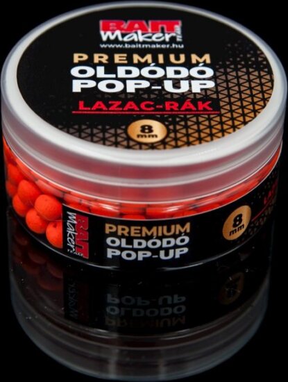 Bait Maker Premium Oldódó Pop Up 8mm Lazac és Rák 20g