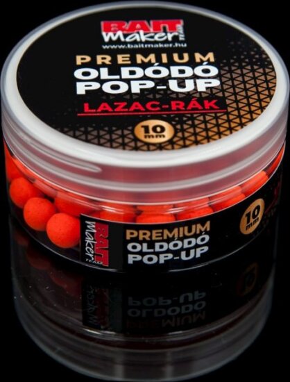 Bait Maker Premium Oldódó Pop Up 10mm Lazac és Rák 25g