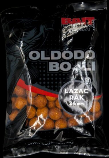 Bait Maker Oldódó bojli 24mm Lazac & Rák 1kg