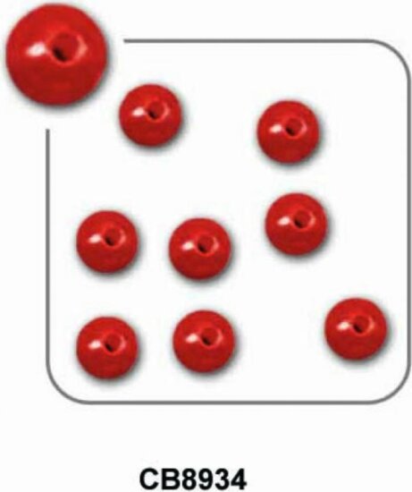 Silstar Műanyag Gyöngy 6mm (10db)