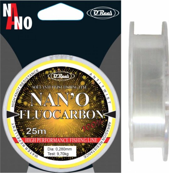O'Reel Nano Fluocarbon 0,26 25m